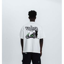 CAMISETA NEW OVER PIXO MOTTU OFF WHITE Tamanho: P
