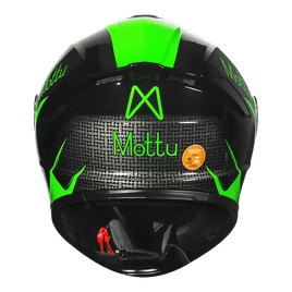 CAPACETE HIT BLACK MOTTU x RACE TECH