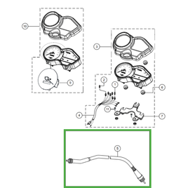 CABO DO VELOCIMETRO - Sport KS/ESD