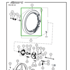 PNEU DIANTEIRO - Sport KS/ESD