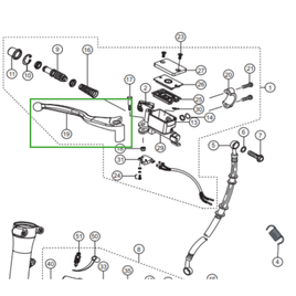 MANETE DO FREIO - SPORT ESD