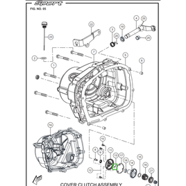 TRAVA PINO FILTRO CENTRÍFUGO - Sport KS/ESD