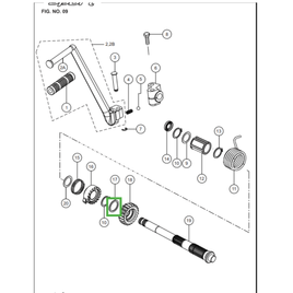 ARRUELA LISA DE AÇO 20.5X25.5X1.5