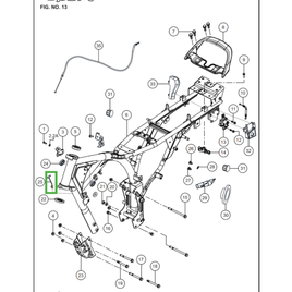 GUIA DE AÇO DO CABO DA EMBREAGEM - Sport KS/ESD