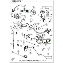 TRAVA DA BATERIA - SPORT ESD