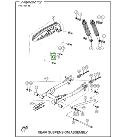 TAMPA BORRACHA CAPA CORRENTE - Sport KS/ESD
