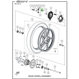 ARRUELA DE AÇO 14.5X22X0.8 ZNB